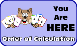 Click here to go to the Order of Calculation Video