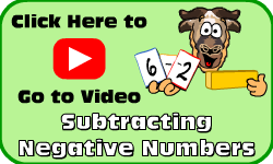 Click here to go to the Subtracting Negative Numbers Video