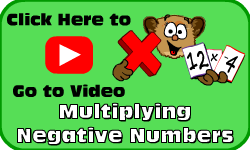 Click here to go to the Multiplying Negative Numbers Video