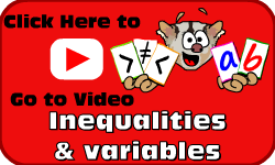 Click here to go to the Inequalities & Variables Video